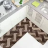 2 in 1 Polyester Absorbent Kitchen Mat16 2 in 1 Polyester Absorbent Kitchen Mat Set – Long Runner + Small Floor Mat