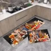 2 in 1 Polyester Absorbent Kitchen Mat17 2 in 1 Polyester Absorbent Kitchen Mat Set – Long Runner + Small Floor Mat