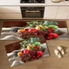 2 in 1 Polyester Absorbent Kitchen Mat19 2 in 1 Polyester Absorbent Kitchen Mat Set – Long Runner + Small Floor Mat