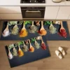 2 in 1 Polyester Absorbent Kitchen Mat4 2 in 1 Polyester Absorbent Kitchen Mat Set – Long Runner + Small Floor Mat