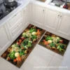 2 in 1 Polyester Absorbent Kitchen Mat8 2 in 1 Polyester Absorbent Kitchen Mat Set – Long Runner + Small Floor Mat