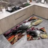 2 in 1 Polyester Absorbent Kitchen Mat9 2 in 1 Polyester Absorbent Kitchen Mat Set – Long Runner + Small Floor Mat
