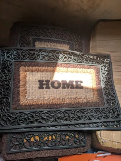 205828213_OTYzLTEyODAtNzQ0OTVhMjRhZg Hello Door Mat with Decorative Rubber Border – Indoor & Outdoor Entrance Mat