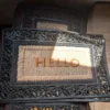 205828222_OTYzLTEyODAtMGIyNzk2OGI0OA Hello Door Mat with Decorative Rubber Border – Indoor & Outdoor Entrance Mat