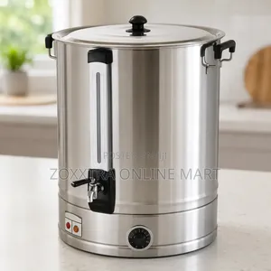 55l Crown Star (Master Chef) Electric Kettle Crown Star 55L Stainless Steel Electric Water Boiler with Tap