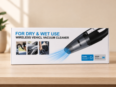 Wireless Wet Dry Vehicle Vacuum Cleaner