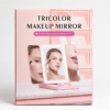 Tricolor LED Makeup Mirror with foldable side mirrors