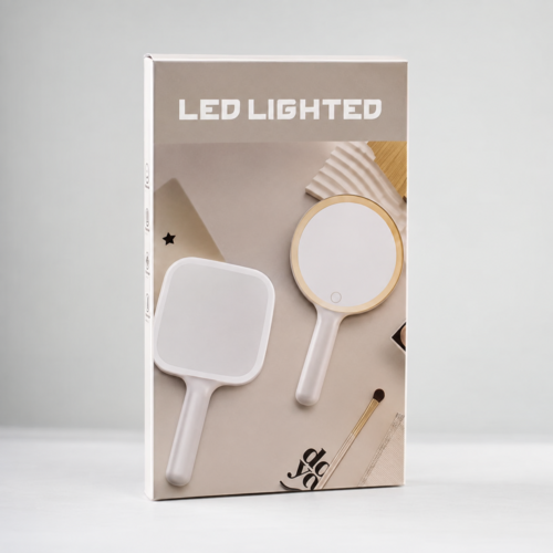 LED Lighted Handheld Makeup Mirror LED Lighted Handheld Makeup Mirror