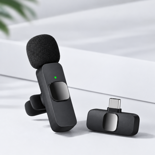 K9 Wireless Single Lapel Microphone With Type-C Receiver K9 Wireless Single Lapel Microphone With Type-C Receiver