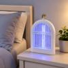 Rechargeable Electric Mosquito Killer Lamp hanging outdoors Rechargeable Electric Mosquito Killer Lamp hanging outdoors