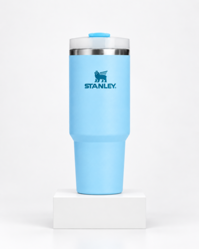 Stanley 14oz Quencher insulated tumbler cup light blue Stanley 14oz Quencher insulated tumbler cup light blue