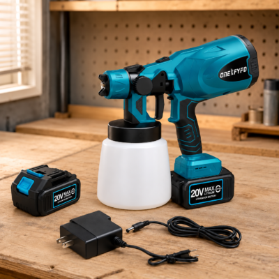 20V Cordless Paint Sprayer With 2 Batteries 20V Cordless Paint Sprayer With 2 Batteries