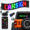 Smart programmable car LED sign with mobile app Smart programmable car LED sign with mobile app