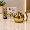 Gold 1.5L Stainless Steel Kettle with long spout