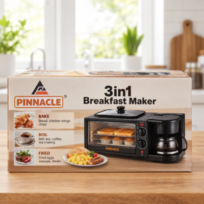Pinnacle 3-in-1 Breakfast Maker packaging