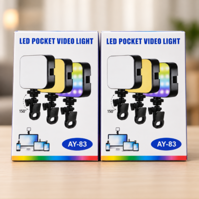 AY-83 LED Pocket Video Light packaging AY-83 LED Pocket Video Light packaging