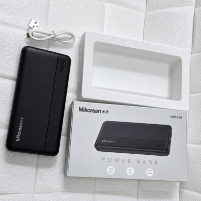 Mikorean MGP-L06 20,000mAh Power Bank with charging cable Mikorean MGP-L06 20,000mAh Power Bank with charging cable