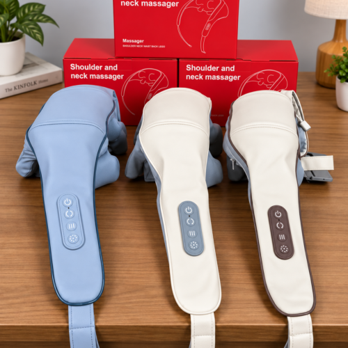 Electric Neck and Shoulder Massager for Back Waist and Legs