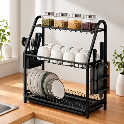 ChatGPT Image Sep 9, 2026, 09_34_18 PM (1) 3-Tier Multifunctional Dish Drying Rack