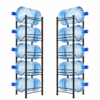ChatGPT Image Sep 9, 2026, 10_33_52 PM (1) 5-Tier Cway Bottle Rack holding water dispenser bottles