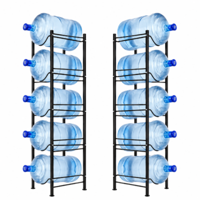ChatGPT Image Sep 9, 2026, 10_33_52 PM (1) 5-Tier Cway Bottle Rack holding water dispenser bottles