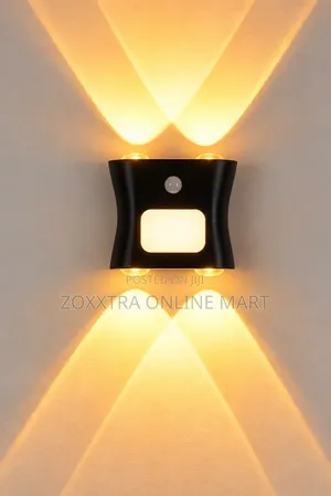 Four-Head Motion Sensor Ambient Wall Light 1 Four-Head Motion Sensor Ambient Wall Light