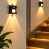 Four-Head Motion Sensor Ambient Wall Light 3 Four-Head Motion Sensor Ambient Wall Light – RGB & Warm Up/Down Wall Lamp