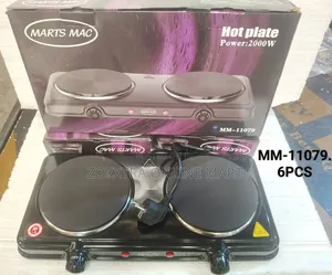 Marts Mac MM-11079 double electric hot plate with packaging