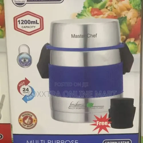 Master Chef 1200ml Multipurpose Food Flask MC-F3121 Master Chef 1200ml Multipurpose Food Flask MC-F3121