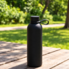 Black 500ml Matte Stainless Steel Bottle